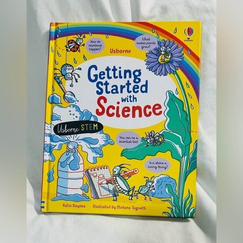 NEW! Usborne Stem Getting Started with Science Illustrated Excellent gift idea.